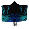 Primordial Flow Aqua Hooded Blanket Noctum X Truth Epic Hoodie