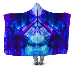 Violet Night Hooded Blanket