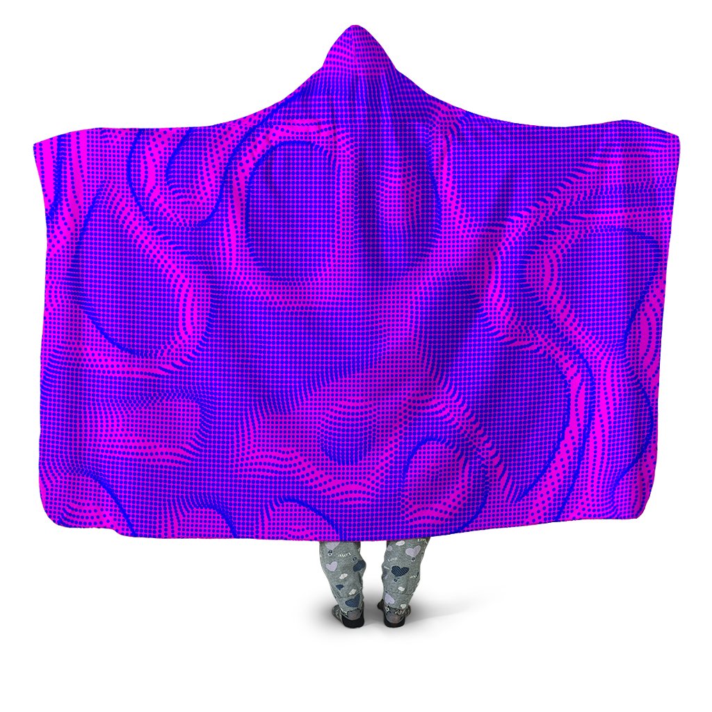 Wild Berry Halftone Hooded Blanket Noctum X Truth Epic Hoodie