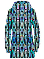 Holographic Hexagon Hoodie Dress Noctum X Truth Epic Hoodie
