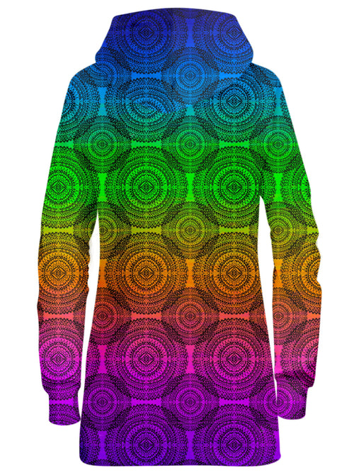 Rainbow Mandala Hoodie Dress Noctum X Truth Epic Hoodie