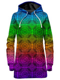Rainbow Mandala Hoodie Dress Noctum X Truth Epic Hoodie
