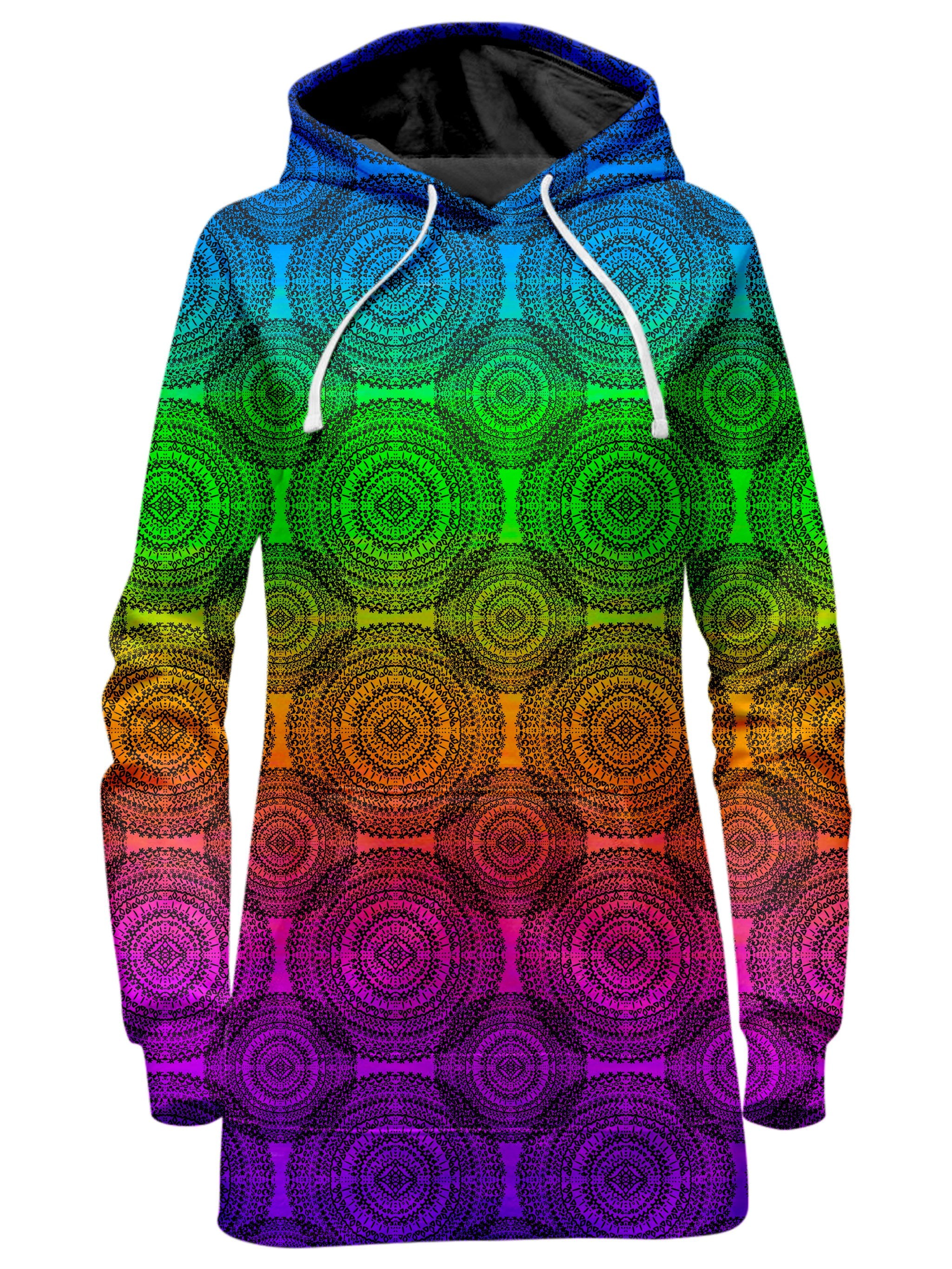 Rainbow Mandala Hoodie Dress Noctum X Truth Epic Hoodie