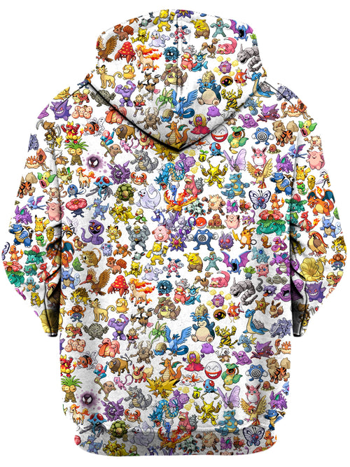Catch Em All Unisex Zip-Up Hoodie Noctum X Truth Epic Hoodie