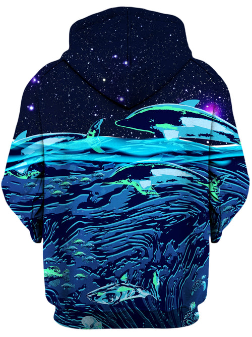 Celestial Seascape Unisex Zip-Up Hoodie Noctum X Truth Epic Hoodie
