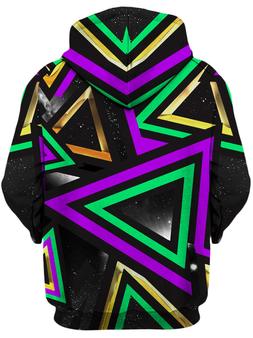 Pandoras Triangle Unisex Zip-Up Hoodie Noctum X Truth Epic Hoodie