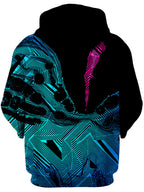 Primordial Flow Pink Unisex Hoodie Noctum X Truth Epic Hoodie