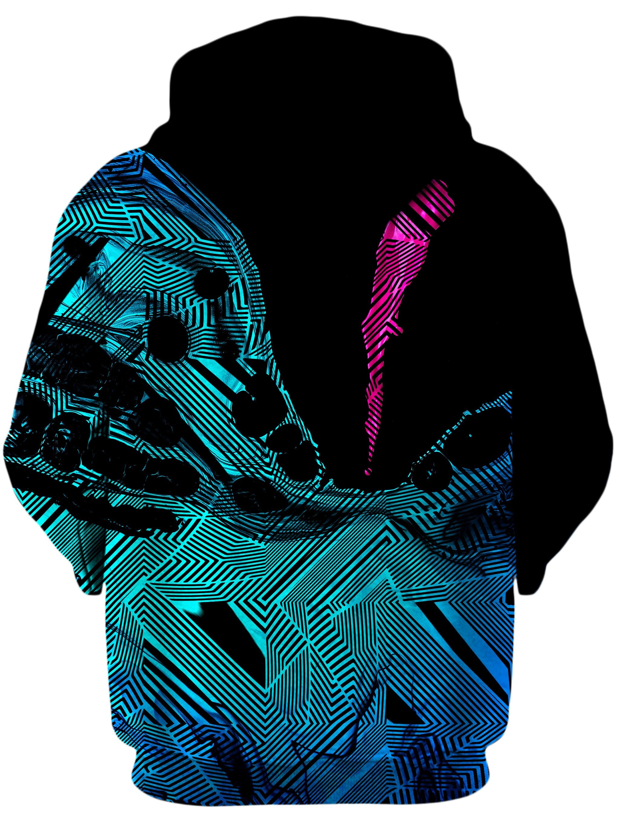 Primordial Flow Pink Unisex Zip-Up Hoodie Noctum X Truth Epic Hoodie