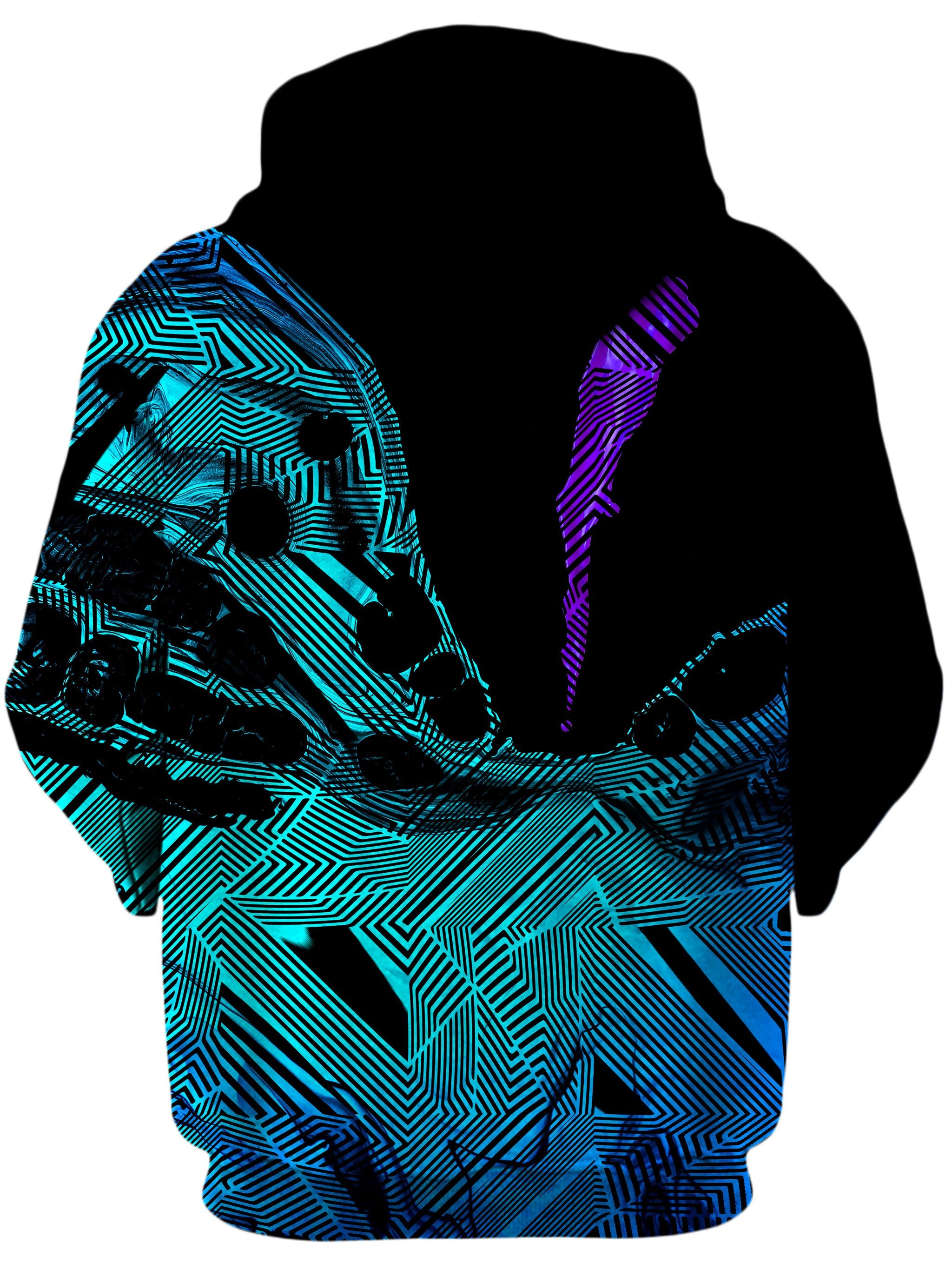 Primordial Flow Purple Unisex Zip-Up Hoodie Noctum X Truth Epic Hoodie