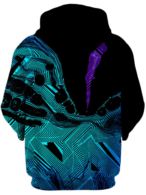 Primordial Flow Purple Unisex Zip-Up Hoodie Noctum X Truth Epic Hoodie