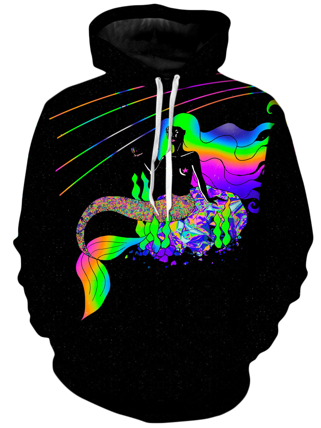 Neon Mermaid Unisex Hoodie Noctum X Truth Epic Hoodie