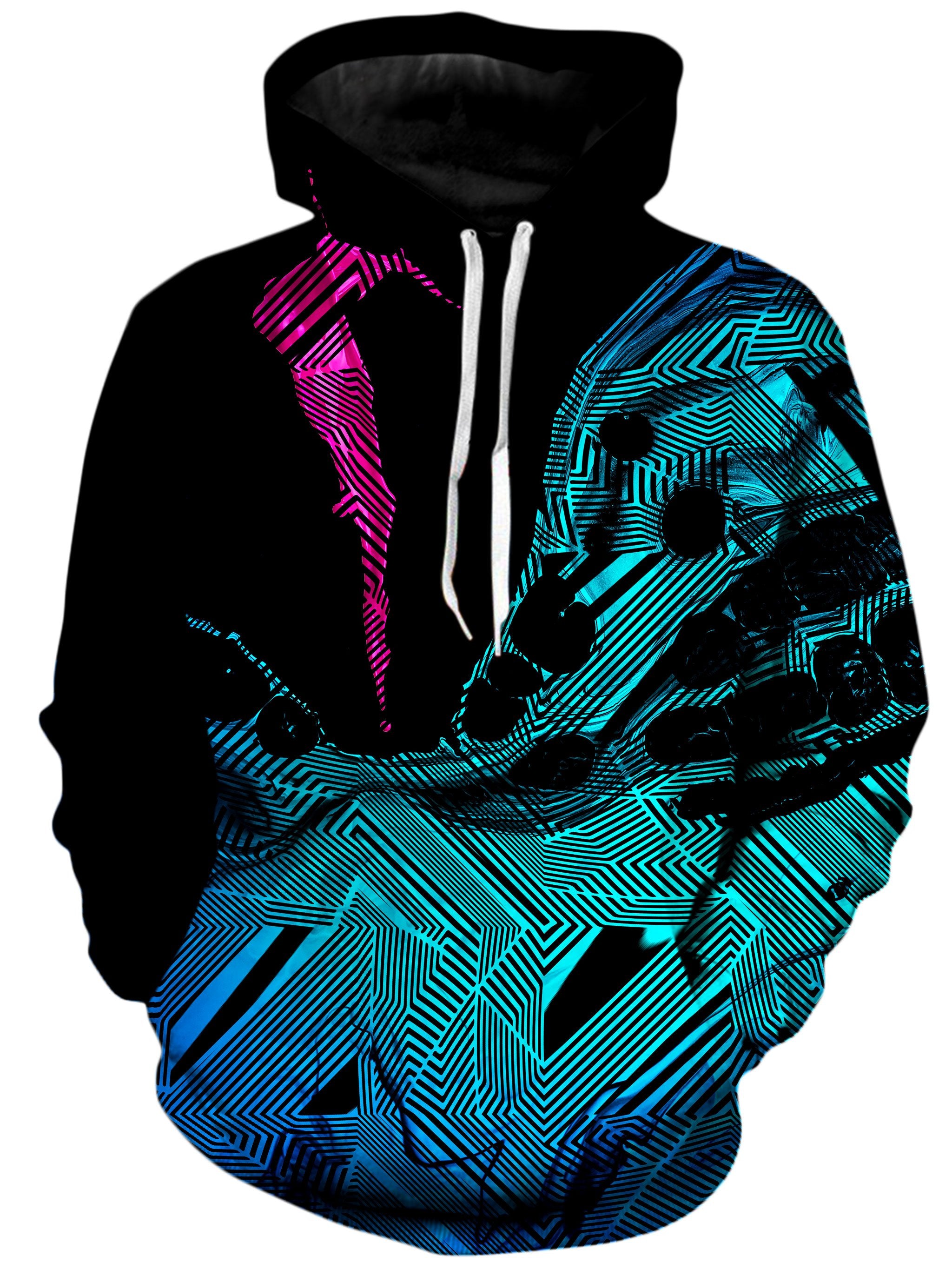 Primordial Flow Pink Unisex Hoodie Noctum X Truth Epic Hoodie