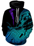 Primordial Flow Purple Unisex Hoodie Noctum X Truth Epic Hoodie