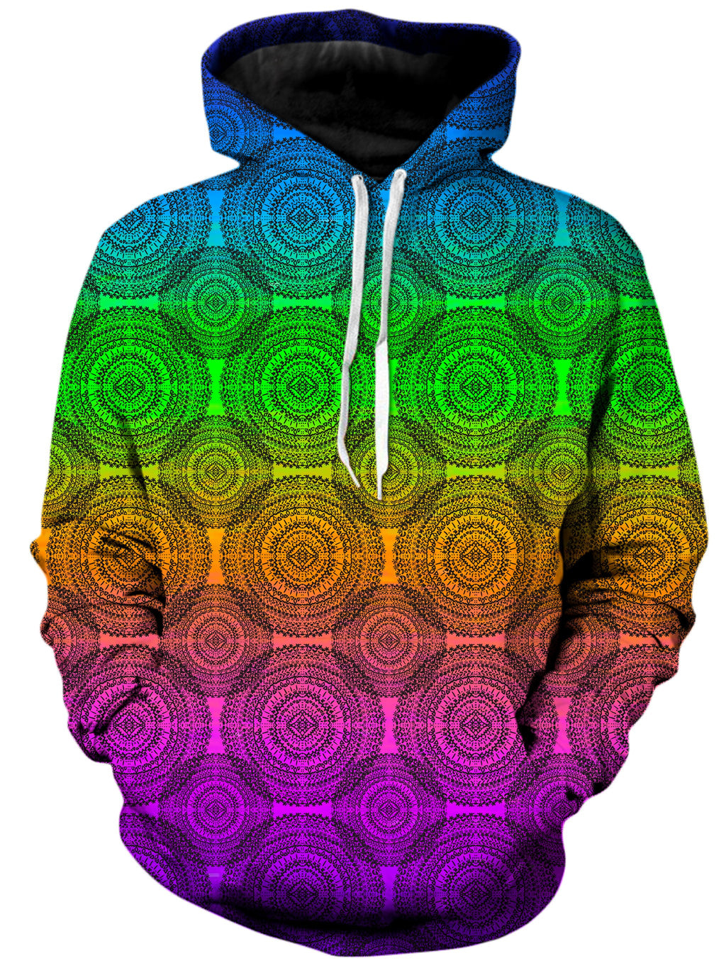 Rainbow Mandala Unisex Hoodie Noctum X Truth Epic Hoodie