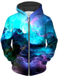 Dream Waves Unisex Zip-Up Hoodie Noctum X Truth Epic Hoodie