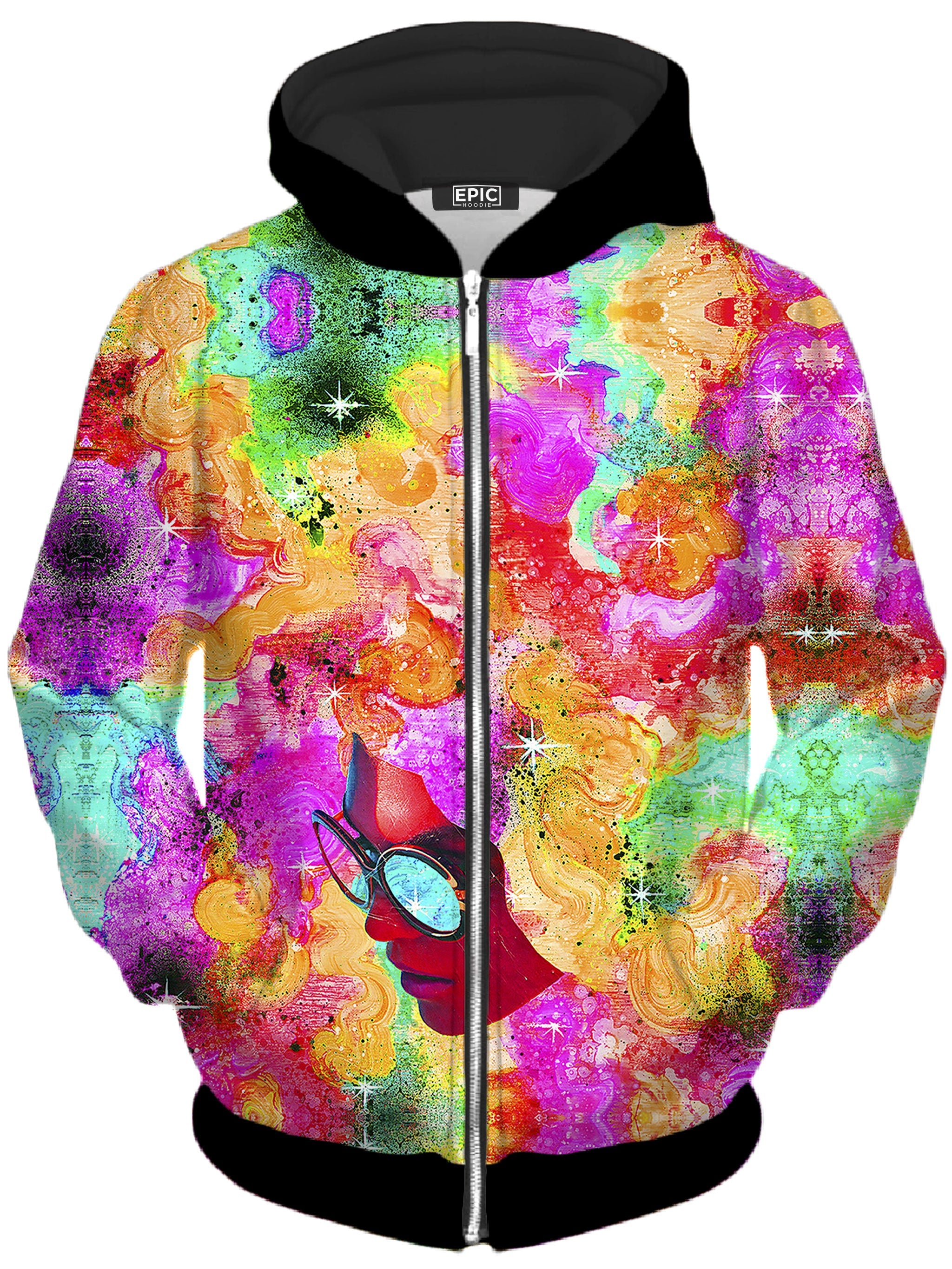 Pure Bliss Unisex Zip-Up Hoodie Noctum X Truth Epic Hoodie