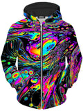 Rainbow Magma Unisex Zip-Up Hoodie Noctum X Truth Epic Hoodie