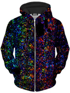 Lightning Rainbow Unisex Zip-Up Hoodie Noctum X Truth Epic Hoodie