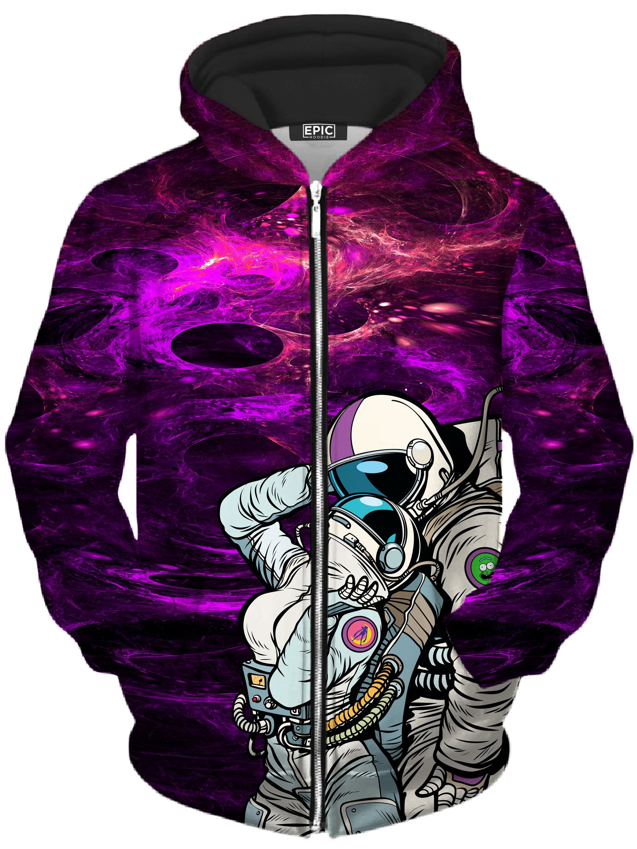 We Landed Unisex Zip-Up Hoodie Noctum X Truth Epic Hoodie