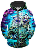 Owl Nest Unisex Zip-Up Hoodie Noctum X Truth Epic Hoodie