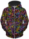 Tribe Vibe Unisex Zip-Up Hoodie Noctum X Truth Epic Hoodie