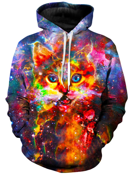 On Cue Apparel - Nebula Cat Hoodie