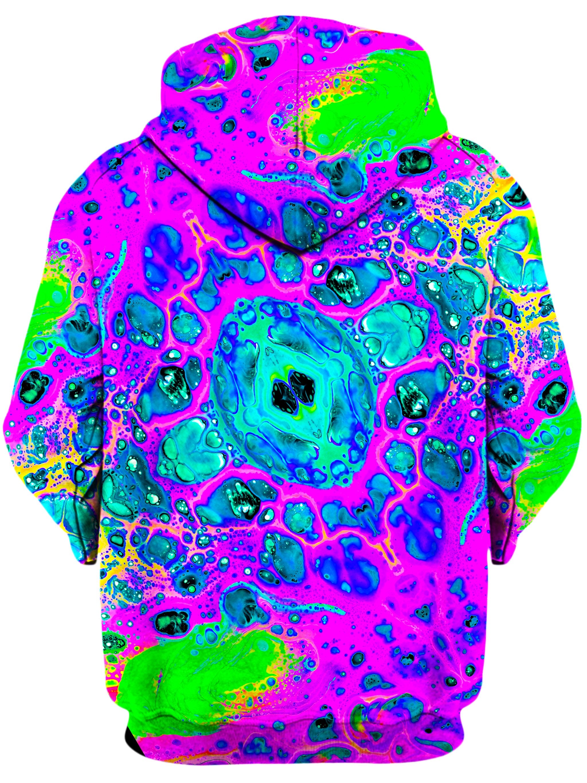 Neon Drip Unisex Zip-Up Hoodie, BrizBazaar, T6 - Epic Hoodie