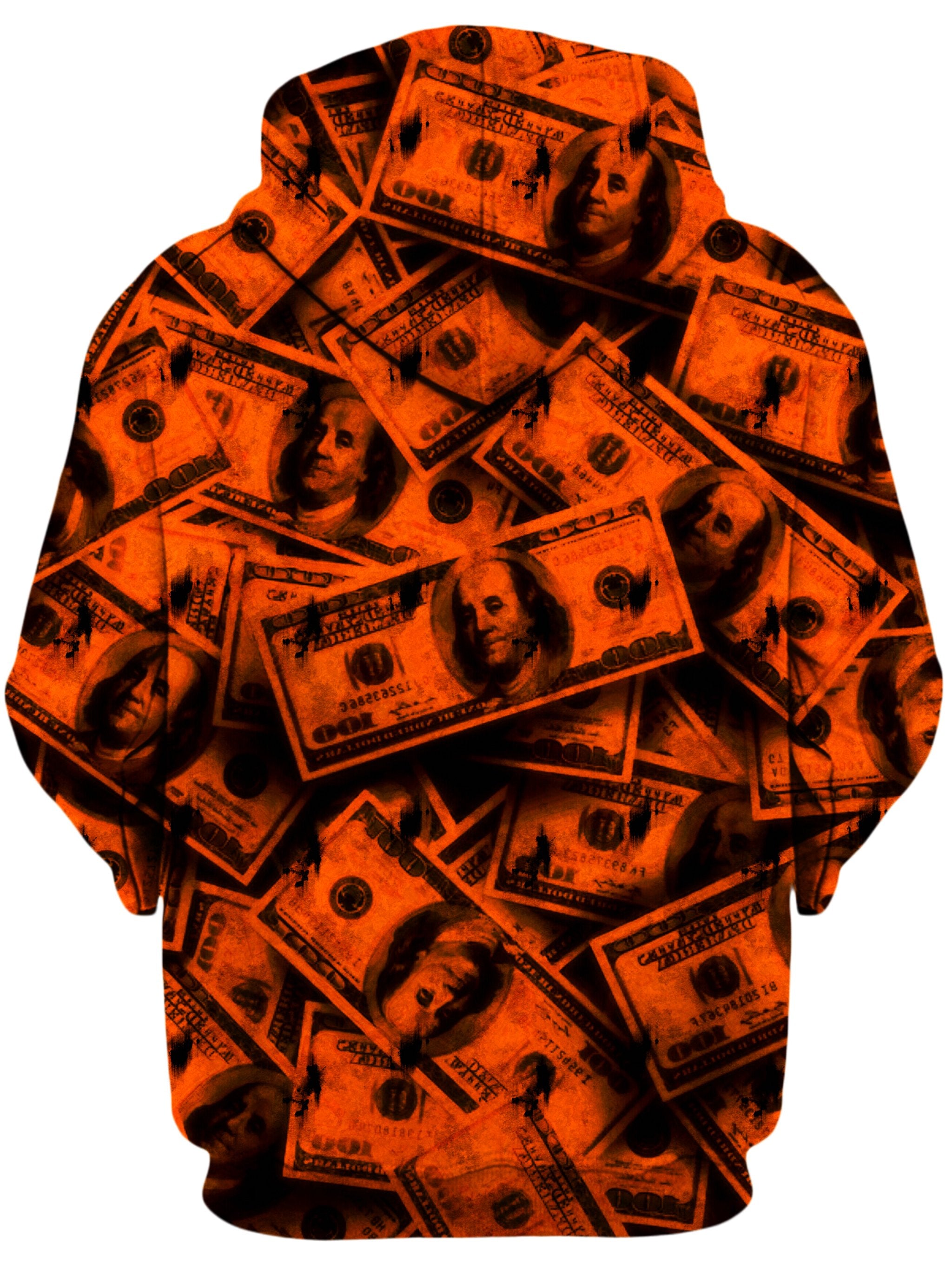Orange Grunge Money Unisex Hoodie, Big Tex Funkadelic, T6 - Epic Hoodie
