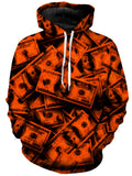 Orange Grunge Money Unisex Hoodie, Big Tex Funkadelic, T6 - Epic Hoodie