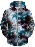 Party God Galaxy Unisex Zip-Up Hoodie, Set 4 Lyfe, T6 - Epic Hoodie
