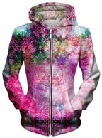 Pineal Metatron Galaxy Unisex Zip-Up Hoodie Set 4 Lyfe Epic Hoodie