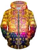 Pineal Metatron Unisex Zip-Up Hoodie, Set 4 Lyfe, T6 - Epic Hoodie