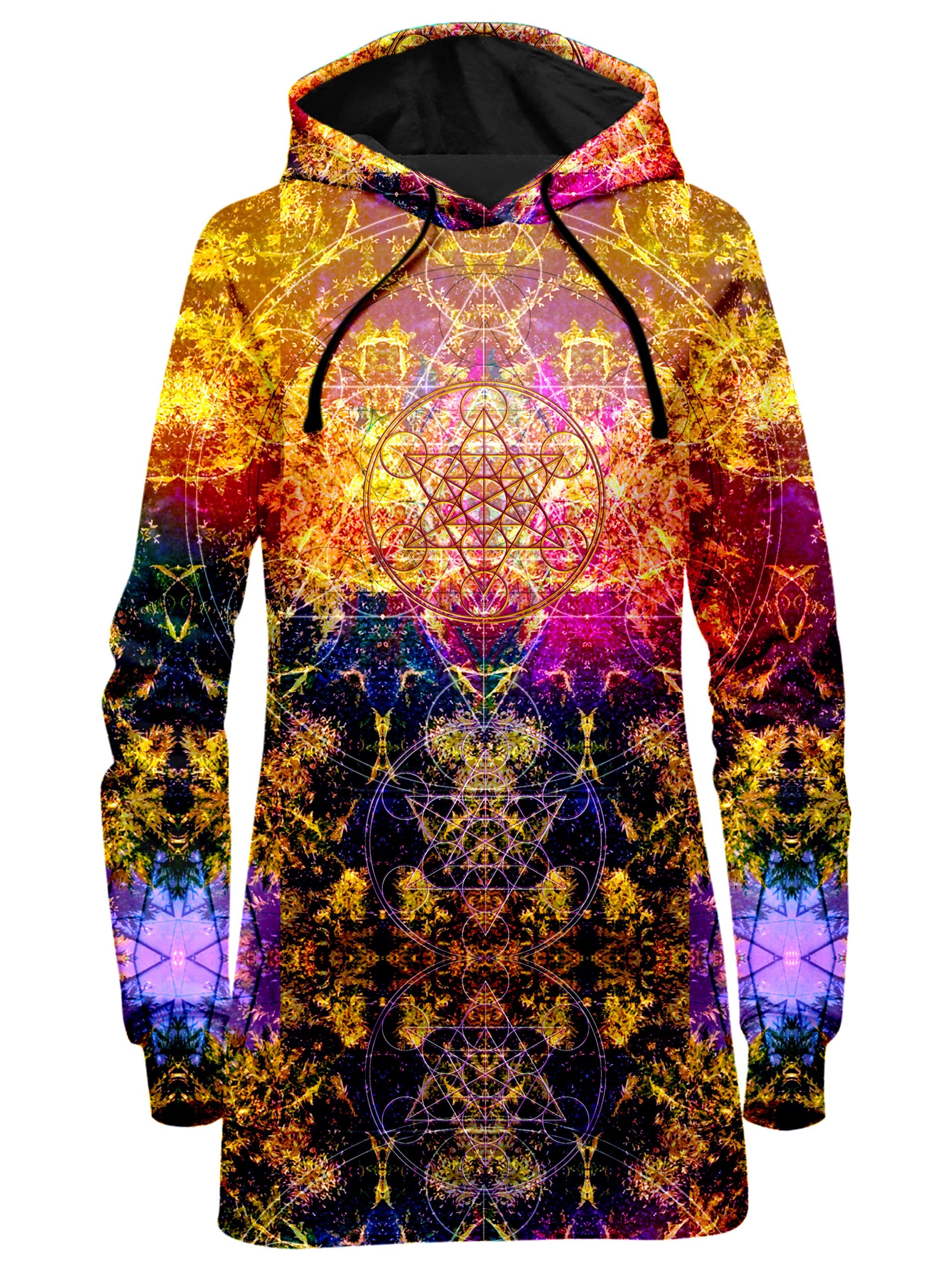 Pineal Metatron Hoodie Dress, Set 4 Lyfe, T6 - Epic Hoodie