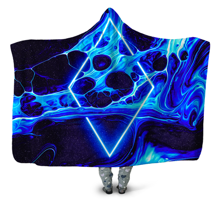 Noctum X Truth - Portal Home Blue Hooded Blanket