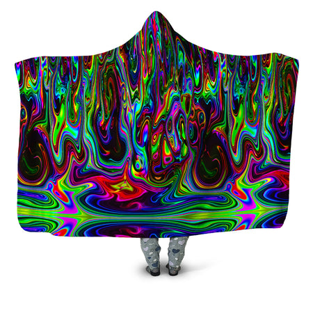 Psychedelic Pourhouse - Acid Drop Hooded Blanket