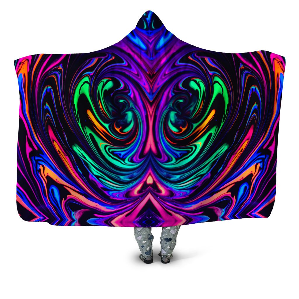 Psychedelic Pourhouse - Cosmic Dream Hooded Blanket