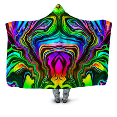 Rainbow Rift Hooded Blanket
