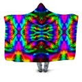 Reality Breakdown Hooded Blanket