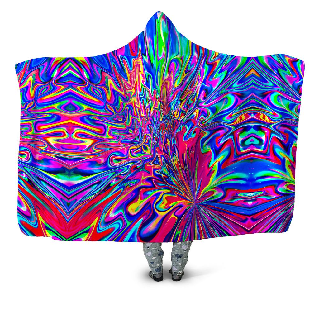 Sonic Blooming Hooded Blanket