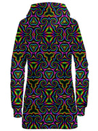 Kaleidoscope Flow Hoodie Dress Psychedelic Pourhouse Epic Hoodie