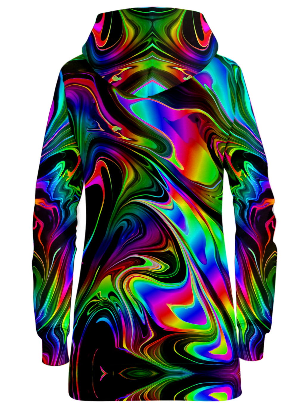 That Glow Flow Hoodie Dress
