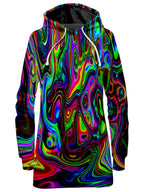Acid Drop Hoodie Dress Psychedelic Pourhouse Epic Hoodie