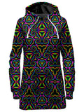 Kaleidoscope Flow Hoodie Dress