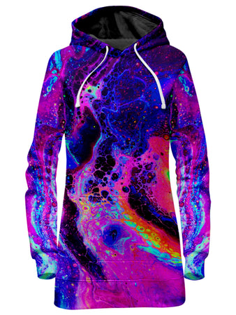 Psychedelic Pourhouse - Psychedelic Radiation Hoodie Dress