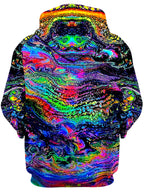Galactic Drip Unisex Zip-Up Hoodie Psychedelic Pourhouse Epic Hoodie