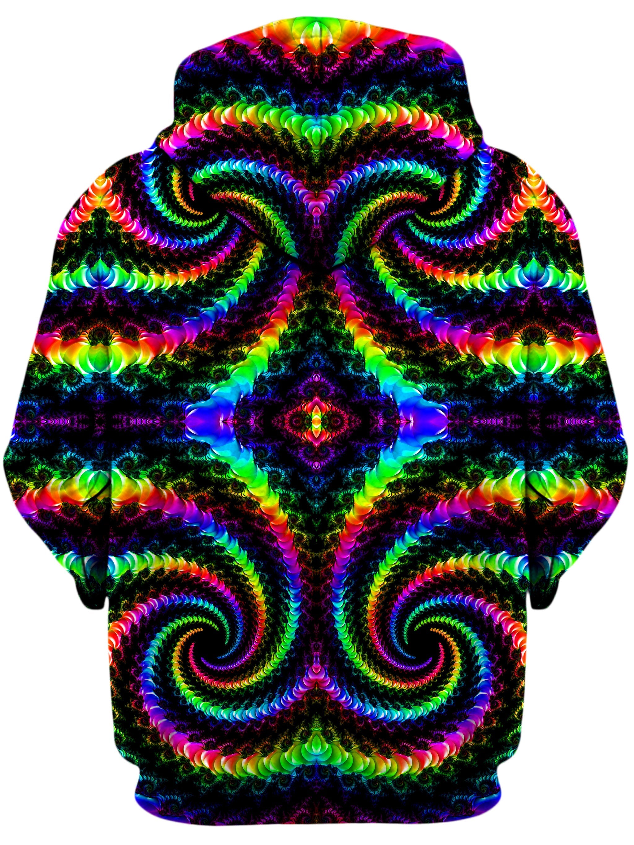 Fractaled Vision Unisex Zip-Up Hoodie