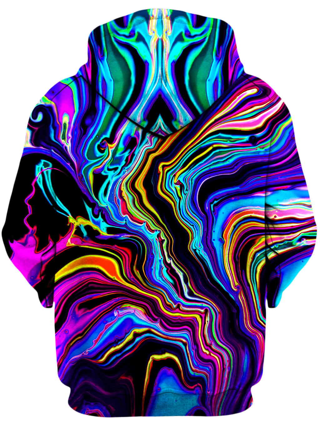 Neon Rift Unisex Hoodie