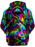 That Glow Flow Unisex Zip-Up Hoodie Psychedelic Pourhouse Epic Hoodie