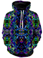 Glitch Portal Unisex Hoodie Psychedelic Pourhouse Epic Hoodie