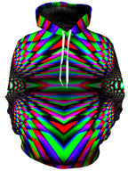 Glitch Trip Unisex Hoodie Psychedelic Pourhouse Epic Hoodie